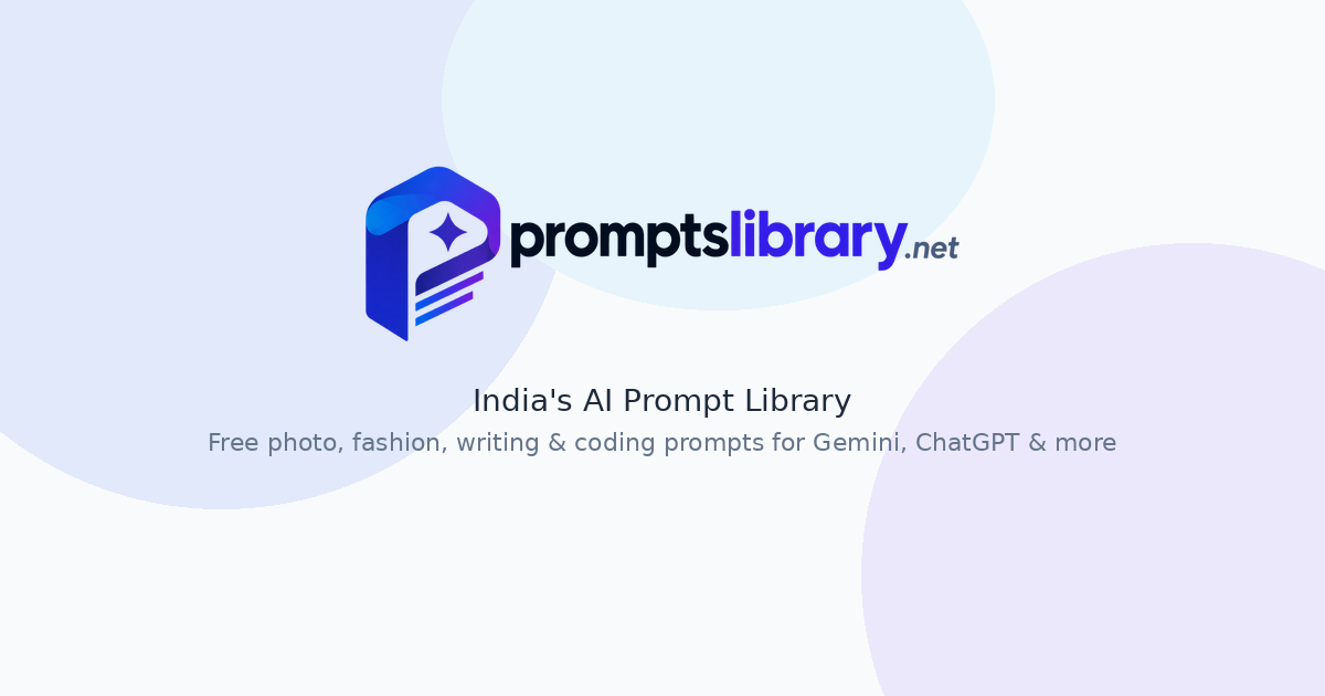 AI Photo Prompts - Free Gemini & ChatGPT - Codextroop Prompt Library